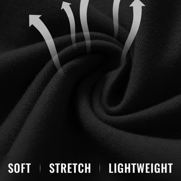 Women's Cotton Bermuda Long Shorts 10" Knee Length Loose Drawstring Waist Sweat - Picture 4 of 6